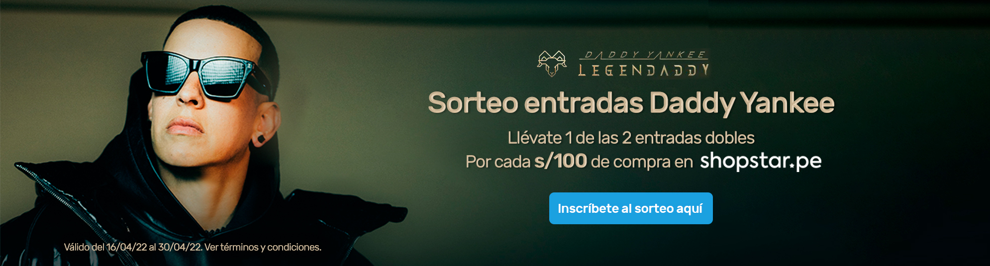 Shopstar Sorteo New Daddy Yankee